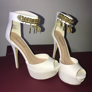 White heels